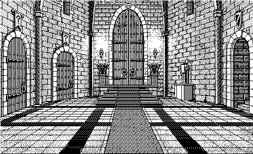 Return to Dark Castle Great Hall scene